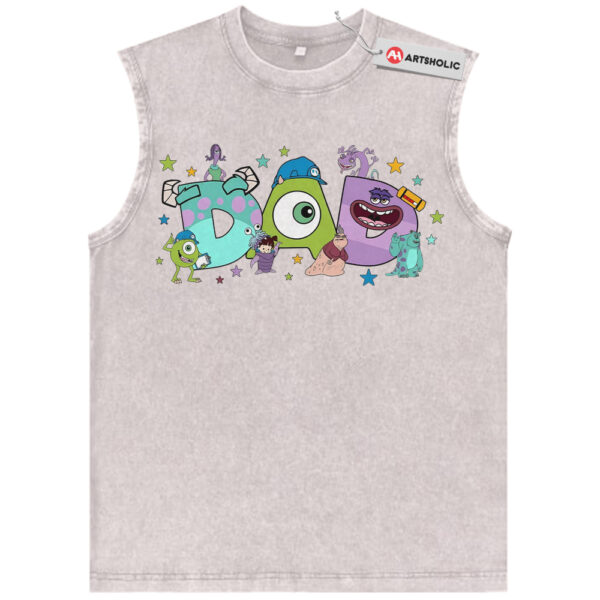 Monsters, Inc. Tank Top, Father's Day Tank Top, Animated Tank Top, Vintage Tank Top