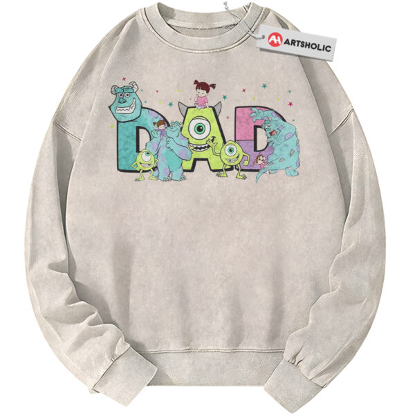 Monsters, Inc. Sweatshirt, Father's Day Sweatshirt, Animated Sweatshirt, Vintage Sweater