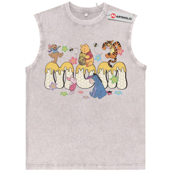 Winnie-the-Pooh Tank Top, Mother's Day Tank Top, Animated Tank Top, Vintage Tank Top