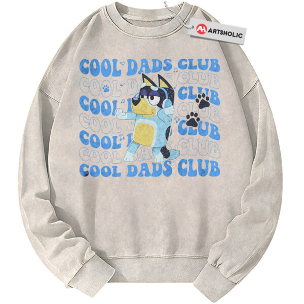 Bandit Heeler Sweatshirt, Bluey Sweatshirt, Father's Day Sweatshirt, Animated Sweatshirt, Vintage Sweater