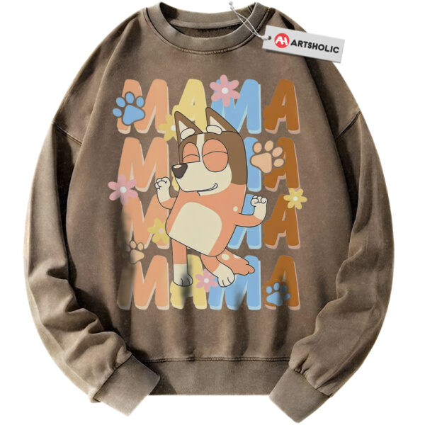 Chilli Heeler Sweatshirt, Bluey Sweatshirt, Mother's Day Sweatshirt, Animated Sweatshirt, Vintage Sweater