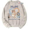 Bluey Sweatshirt, Mother's Day Sweatshirt, Animated Sweatshirt, Vintage Sweater