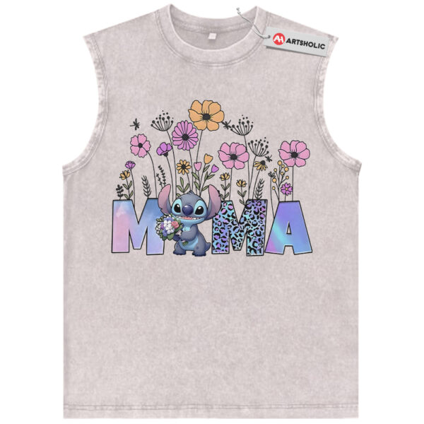 Lilo and Stitch Tank Top, Mother's Day Tank Top, Animated Tank Top, Vintage Tank Top