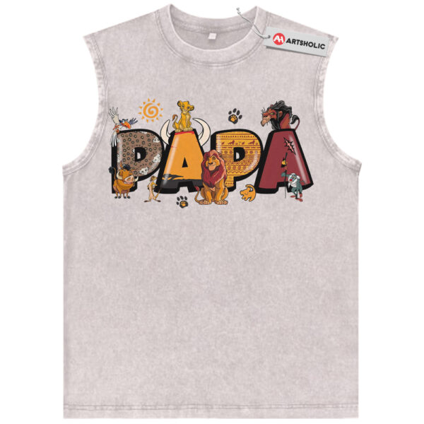 The Lion King Tank Top, Father's Day Tank Top, Animated Tank Top, Vintage Tank Top