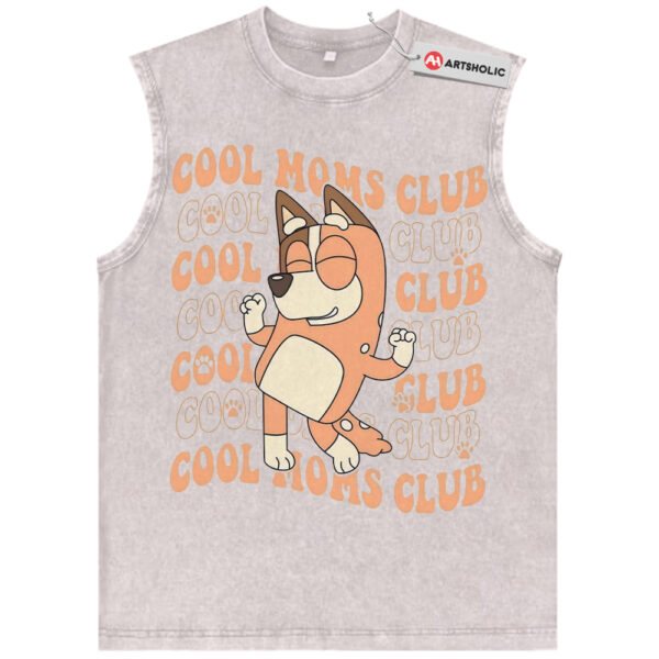 Chilli Heeler Tank Top, Bluey Tank Top, Mother's Day Tank Top, Animated Tank Top, Vintage Tank Top