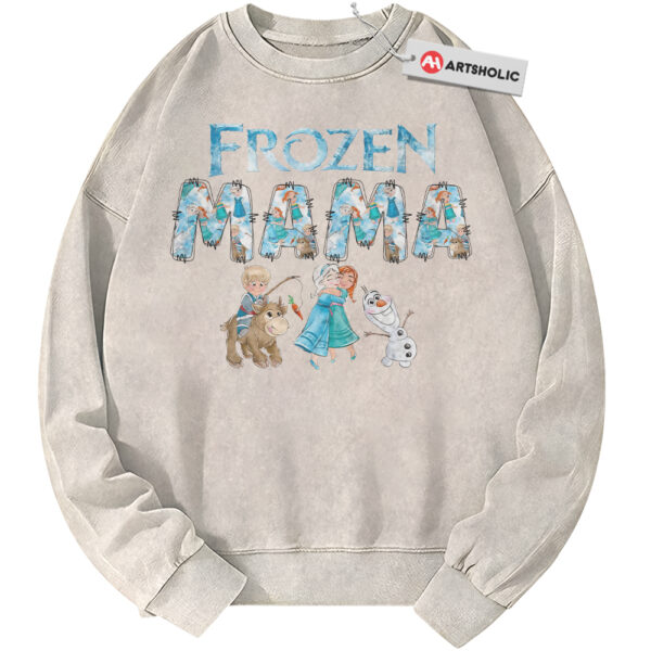 Frozen Sweatshirt, Mother's Day Sweatshirt, Animated Sweatshirt, Vintage Sweater