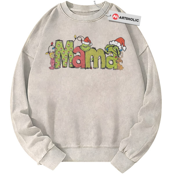 The Grinch Sweatshirt, Mother's Day Sweatshirt, Animated Sweatshirt, Vintage Sweater