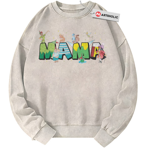 Peter Pan Sweatshirt, Mother's Day Sweatshirt, Animated Sweatshirt, Vintage Sweater