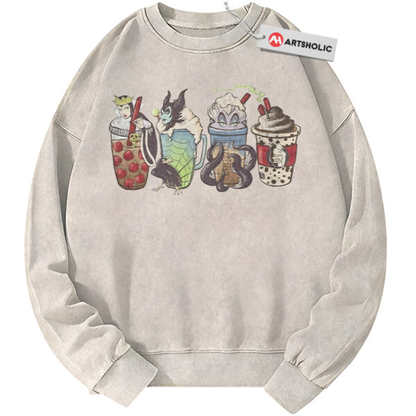 Evil Queen Sweatshirt, Maleficent Sweatshirt, Ursula Sweatshirt, Cruella de Vil Sweatshirt, Disney Villains Sweatshirt, Animated Sweatshirt, Vintage Sweater