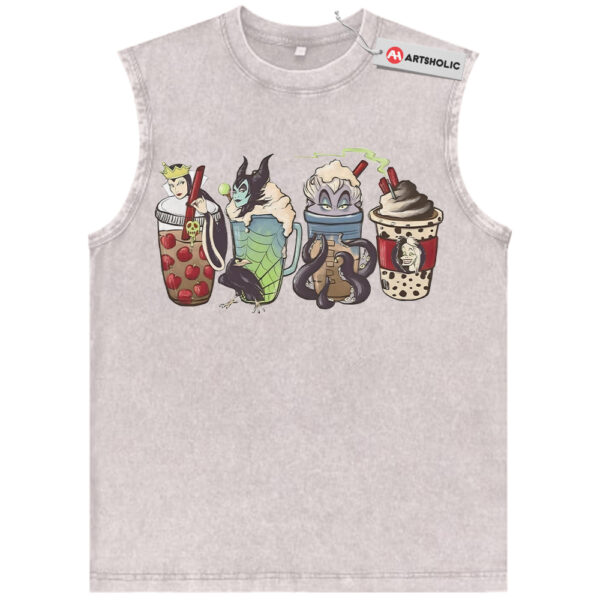 Evil Queen Tank Top, Maleficent Tank Top, Ursula Tank Top, Cruella de Vil Tank Top, Disney Villains Tank Top, Animated Tank Top, Vintage Tank Top