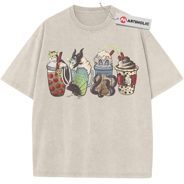 Evil Queen Shirt, Maleficent Shirt, Ursula Shirt, Cruella de Vil Shirt, Disney Villains Shirt, Animated Shirt, Vintage T-Shirt