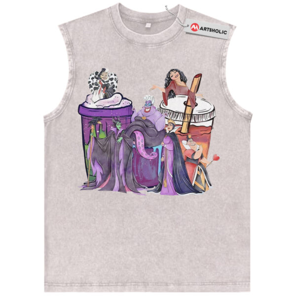 Evil Queen Tank Top, Maleficent Tank Top, Ursula Tank Top, Cruella de Vil Tank Top, Disney Villains Tank Top, Animated Tank Top, Vintage Tank Top