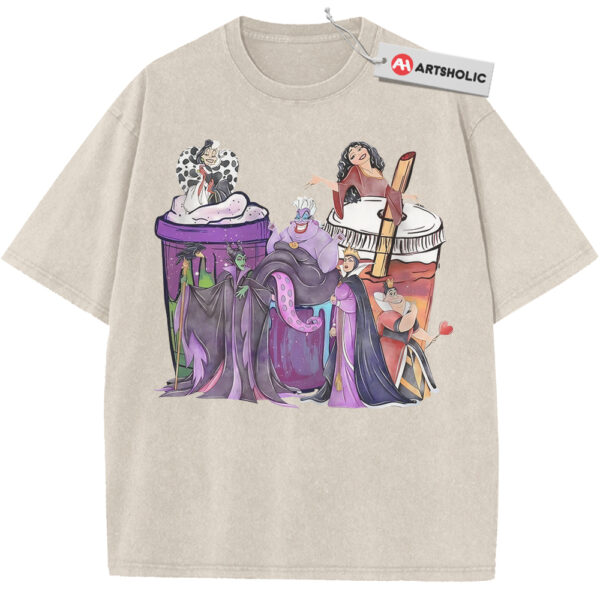 Evil Queen Shirt, Maleficent Shirt, Ursula Shirt, Cruella de Vil Shirt, Disney Villains Shirt, Animated Shirt, Vintage T-Shirt