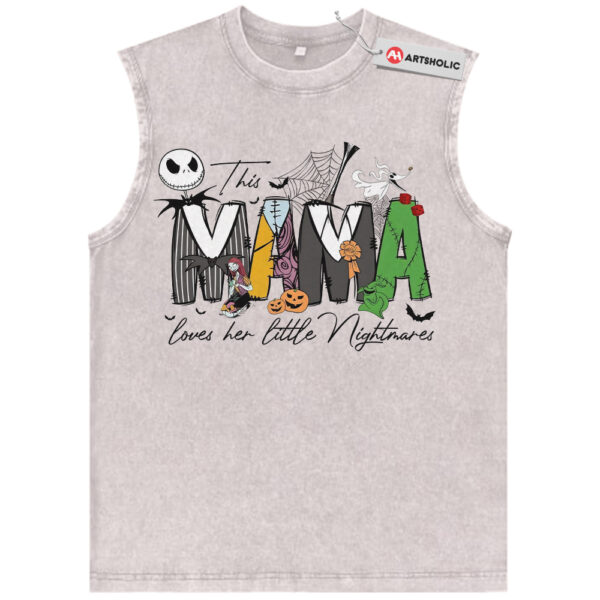 The Nightmare Before Christmas Tank Top, Mother's Day Tank Top, Animated Tank Top, Vintage Tank Top