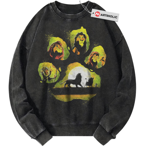 The Lion King Sweatshirt, Animated Sweatshirt, Vintage Sweater