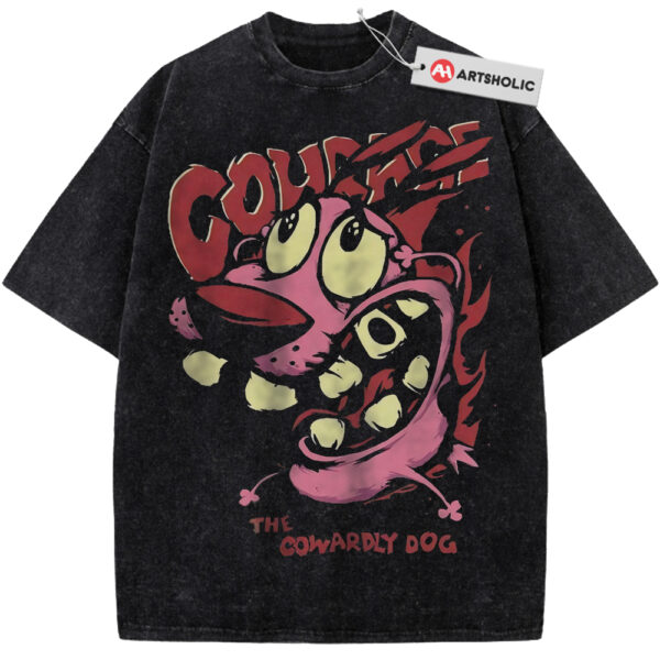 Courage the Cowardly Dog Shirt, Animated Shirt, Vintage T-Shirt