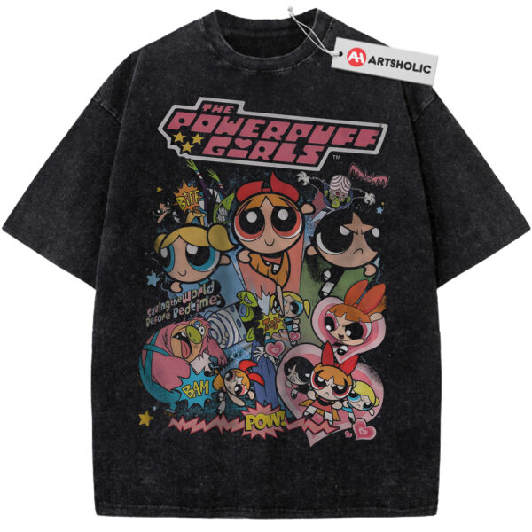 The Powerpuff Girls Shirt, Animated Shirt, Vintage Tee