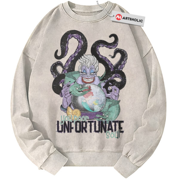 Ursula Sweatshirt, The Little Mermaid Sweatshirt, Animated Sweatshirt, Vintage Sweater