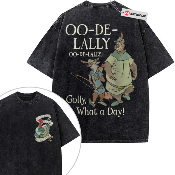 Robin Hood Shirt, Animated Shirt, Vintage Tee 2-Sided