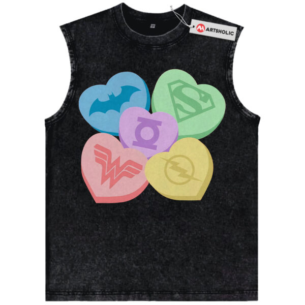 Superman Tank Top, Wonder Woman Tank Top, The Flash Tank Top, Batman Tank Top, Green Lantern Tank Top, Valentine's Day Tank Top, Comic Tank Top, Vintage Tank Top