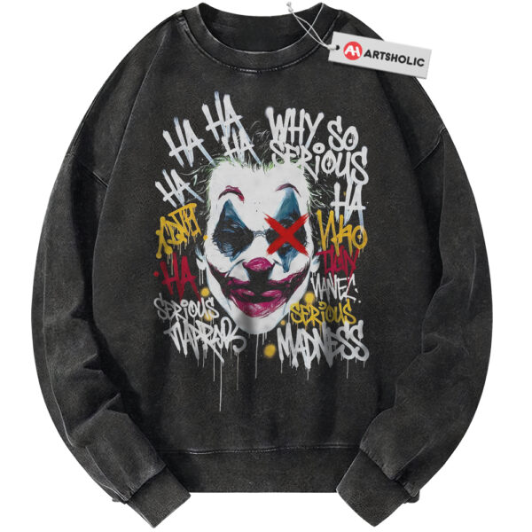 Joker Sweatshirt, Movie Sweatshirt, Vintage Sweater