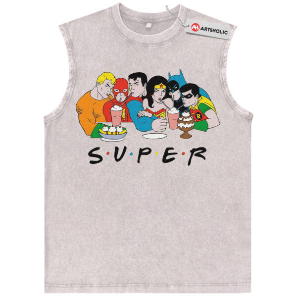 Justice League Tank Top, Movie Tank Top, Vintage Tank Top