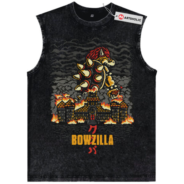 Bowser Tank Top, King Koopa Tank Top, Super Mario Tank Top, Game Tank Top, Vintage Tank Top