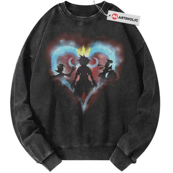Sora Sweatshirt, Kingdom Hearts Sweatshirt, Game Sweatshirt, Vintage Sweater