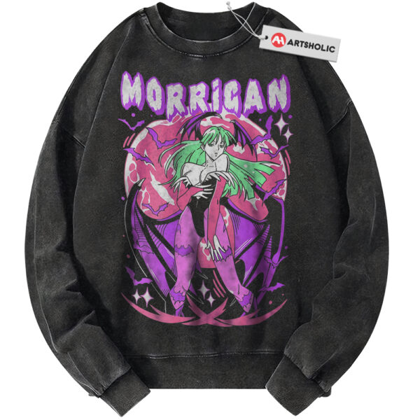 Morrigan Aensland Sweatshirt, Darkstalkers Sweatshirt, Game Sweatshirt, Vintage Sweater