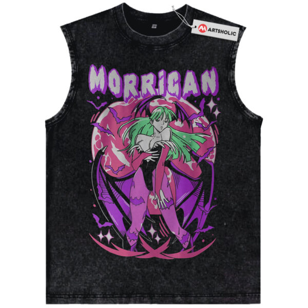 Morrigan Aensland Tank Top, Darkstalkers Tank Top, Game Tank Top, Vintage Tank Top