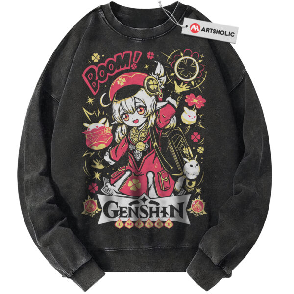 Klee Sweatshirt, Genshin Impact Sweatshirt, Game Sweatshirt, Vintage Sweater