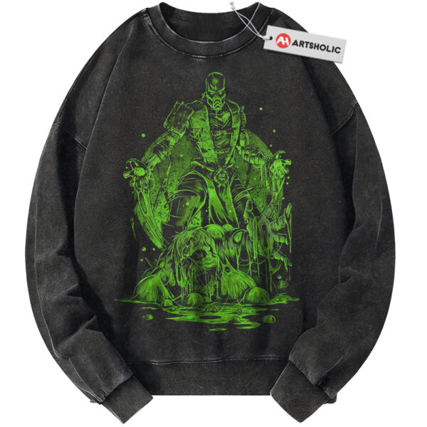 Reptile Sweatshirt, Mortal Kombat Sweatshirt, Game Sweatshirt, Vintage Sweater