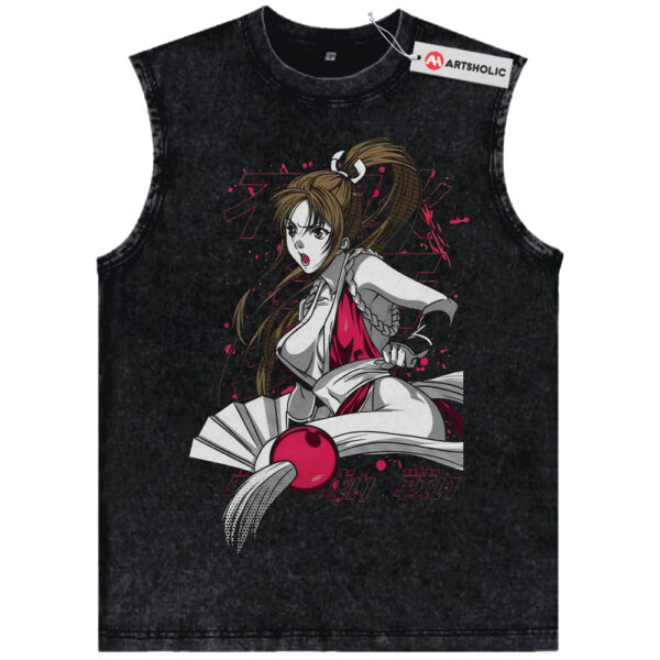 Mai Shiranui Tank Top, The King of Fighters Tank Top, Game Tank Top, Vintage Tank Top
