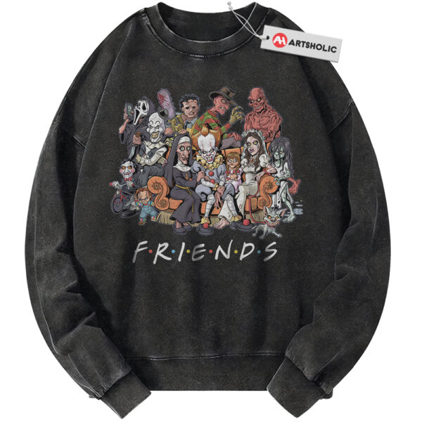 Friends Horror Sweatshirt, Halloween Sweatshirt, Movie Sweatshirt, Vintage Sweater