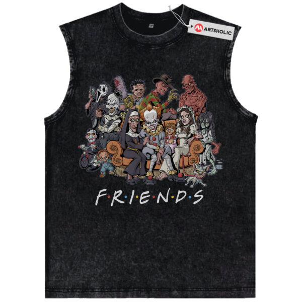Friends Horror Tank Top, Halloween Tank Top, Movie Tank Top, Vintage Tank Top