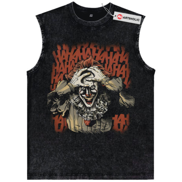 Pennywise Tank Top, IT Tank Top, Halloween Tank Top, Horror Tank Top, Vintage Tank Top