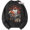 Pennywise Sweatshirt, IT Sweatshirt, Halloween Sweatshirt, Horror Sweatshirt, Vintage Sweater