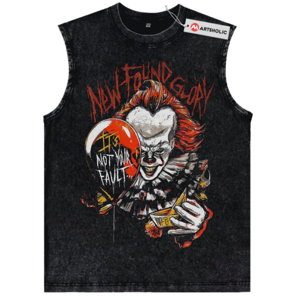 Pennywise Tank Top, IT Tank Top, Halloween Tank Top, Horror Tank Top, Vintage Tank Top