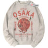 Osaka Dotonbori Drunken Octopus Sweatshirt, Japanese Streetwear Sweatshirt, Vintage Sweater