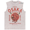 Osaka Dotonbori Drunken Octopus Tank Top, Japanese Streetwear Tank Top, Vintage Tank Top