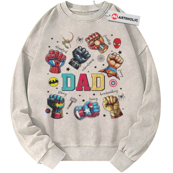 The Avengers Sweatshirt, Marvel Comics Sweatshirt, Father's Day Sweatshirt, Vintage Sweater