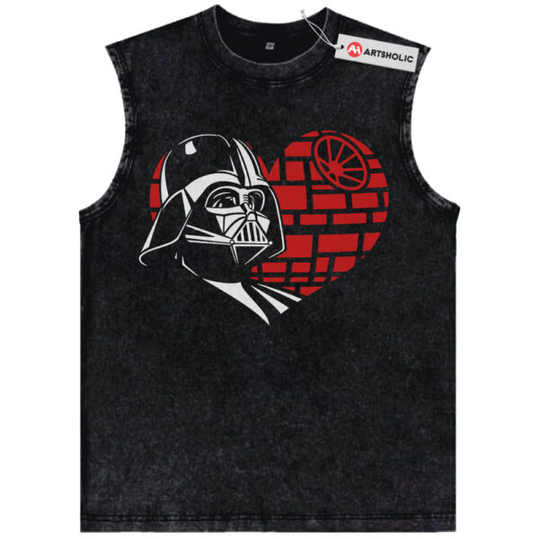 Darth Vader Tank Top, Star Wars Tank Top, Valentine's Day Tank Top, Movie Tank Top, Vintage Tank Top