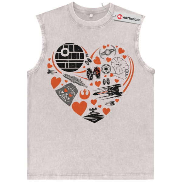 Star Wars Tank Top, Valentine's Day Tank Top, Movie Tank Top, Vintage Tank Top