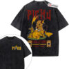 Pikachu Shirt, Pichu Shirt, Raichu Shirt, Pokemon Shirt, Anime Shirt, Vintage Tee 2-Sided