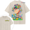 Ash Ketchum Shirt, Pokemon Shirt, Anime Shirt, Vintage Tee 2-Sided