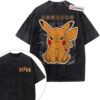 Pikachu Shirt, Pokemon Shirt, Anime Shirt, Vintage T-Shirt 2-Sided