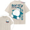 Snorlax Shirt, Pokemon Shirt, Anime Shirt, Vintage Tee 2-Sided