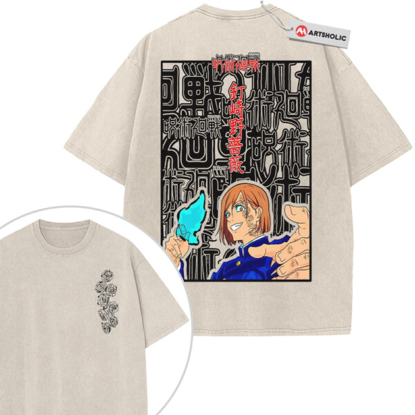 Nobara Kugisaki Shirt, Jujutsu Kaisen Shirt, Anime Shirt, Vintage T-Shirt 2-Sided
