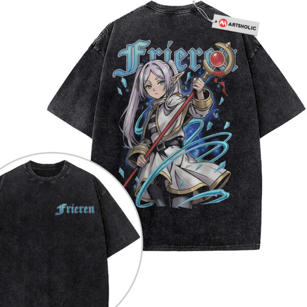 Frieren: Beyond Journey's End Shirt, Anime Shirt, Vintage Tee 2-Sided