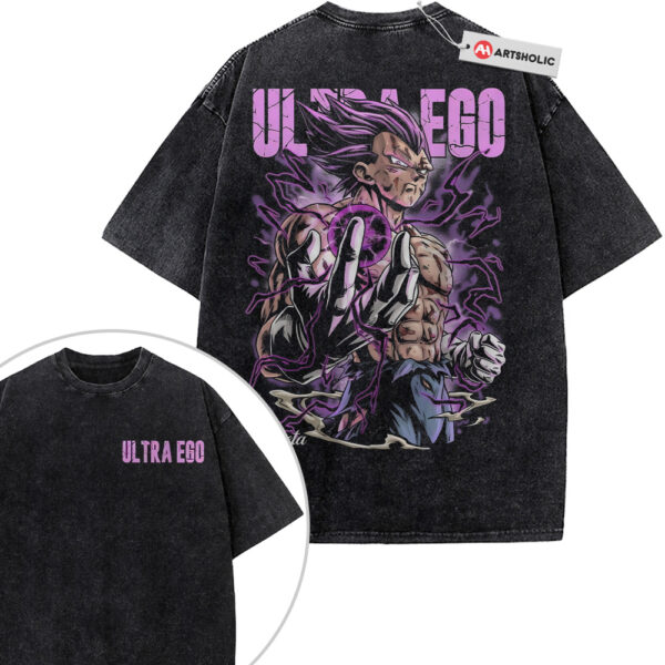 Vegeta Shirt, Dragon Ball Shirt, Anime Shirt, Vintage T-Shirt 2-Sided